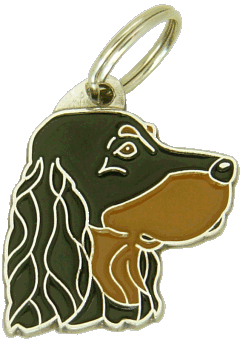 SETTER GORDON - Medagliette per cani, medagliette per cani incise, medaglietta, incese medagliette per cani online, personalizzate medagliette, medaglietta, portachiavi